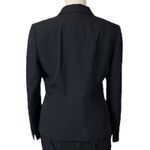Kasper Women’s 2 Piece Pant Suit 1 Button Classic Notch Lapel Black Plus Size 16 Photo 6