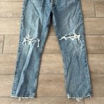 AGOLDE  Riley High Rise Straight Crop in Escalate Size: 29 Photo 4