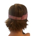 Disney Walt Disneyland Resorts New Pink Floral Adult Visor Embroidered Mickey Photo 5