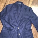 J. McLaughlin  Ressie Linen Jacket $368 size 8 holiday nwot double breasted blazer Photo 4