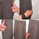 Apt. 9  Gray Business Casual textured/patterned jogger pants size Medium Photo 1