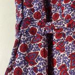 XiRENA Grady Romper Nichols Floral Cotton Belted Purple Size L Photo 10