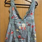 Free People intimately Pearl Blue Combo Camisoles size S Photo 0