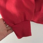 Russell Athletic Vtg USA made 90's Alpha Phi Sorority  Sweatshirt L Red Plaid Photo 7