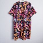 Baltic Born  Patricia Floral Sequin Black Mini Dress Photo 4