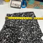 Everlane Women's Shorts Small Floral The Organic Cotton Seersucker Boxers Black Photo 5