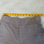 Athleta  Brooklyn Plaid Ankle Pant Womens 4T Tall Black White Athleisure Travel Photo 6