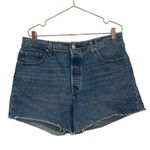 Levi's 501 original denim short. Size 32 plus size Photo 1