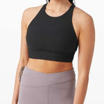 Lululemon  Energy Bra High Neck Long Line *Medium Support, B-D Cup
Black Size 4 Photo 0