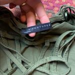 Urban Outfitters OLIVE GREEN STRAPPY BODYSUIT Photo 2