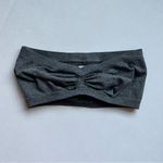 Wilfred  Grey Tube Nopads Spandex Bralette Size Large NWOT Photo 1