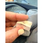 Women's High Waist Blue Trousers with Belt Size 0 Photo 8