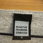 Vintage Marithe Francois Girbaud Size Medium Graphic Long Sleeve Baby Tee Shirt Gray Photo 10