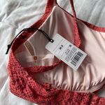 Shade & Shore NWT Reddish Orange Underwire Swimsuit Bra Top Photo 6