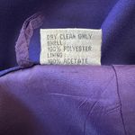 Vintage ‘90s Dark Purple Pencil Midi Skirt Size 6 Photo 8