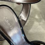 Calvin Klein  • Bella denim bow wooden heels Photo 10