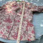 Talbots Petites size 12 cotton silk brocade blazer. Button front Photo 8