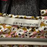 Stillwater  Floral Print Tie Front Blouse Size M Photo 3