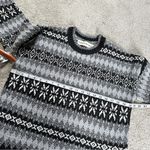 Obermeyer Obermayer Women’s 100% Wool Joanna Sweater Pullover Crewneck Ski in Pattern M Photo 12