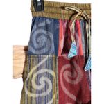 Rising‎ International Women Small Patchwork Pants Casual Peace Ohm Bottoms X2 Photo 9