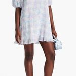 Ganni Plissé Pleated Mini Dress Cherry Blossom Floral (Size EU 36 / S) Photo 14