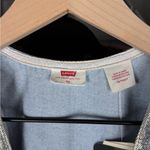 Levi's NWT  Metallic Denim Vest Women’s XS Photo 6