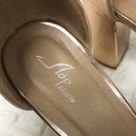 Rose gold chunky‎ heel heels sandals Size 8.5 Photo 6