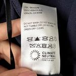 Reformation winslow maxi wrap Dress navy blue size S UB Photo 5