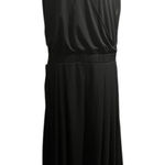 Halara Black Wrap Front Jumpsuit with Pockets Photo 0