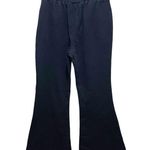 Abela Story + Co Flared Sweatpants Black Size Medium Photo 4