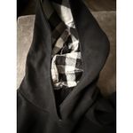 EA Selection Buffalo Plaid Hoodie Women's Size L Black Size L Photo 3