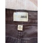 Amuse Society  Brown Straight Leg Crop Jeans size 30 Photo 2