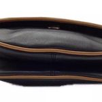 CELINE Triomphe Vintage Black Leather Shoulder Bag w/Golden Trim. Comes with COA Photo 1