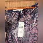 Anthropologie NWT Floreat Zharah Snake Skin Print Peasant Dress size LargeP Photo 6