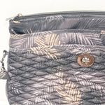 Lug Adagio Bubble Quilted Crossbody Shoulder Bag Purse Tropical Fog Black Photo 1