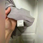 Sugar Lips  Silver Pirouette Satin Wrap Dress Size Small Photo 8