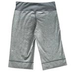 Lululemon Women’s Clam Digger II Heathered Fossil Gray Cropped Wide Leg Capris Photo 7