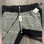 Champion Women's Slim Track Sweatpants Joggers in Black/Exploded Houndstooth XS Photo 8