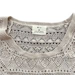 Urban Outfitters Pins& Needles Long Sleeve Cream Dolman Sleeve Knit Sweater Photo 2