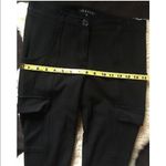 Theory 𝅺euc  cargo pocket skinny pants sz 4 black Photo 5