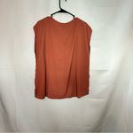 Staccato Terracotta Sleeveless Blouse Photo 1