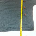 Lavish  green short sleeve sweater top blouse shirt button detail size XL Photo 6