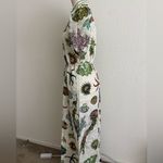 New Alemais Sea Life Print Maxi Dress White Size 4 Photo 9
