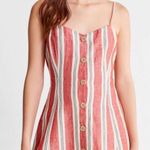 Urban Outfitters Red Stripped Sundress Photo 0