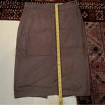 Charlotte Russe Mauve suede pencil skirt Photo 2