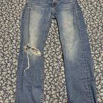 Hudson Jeans Hudson mom jean Distressed Blue Jeans Photo 0