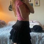 Forever 21  black ruffle athletic skort  Photo 0