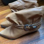 Nine West  tan Lainey cowgirl ankle booties Photo 3