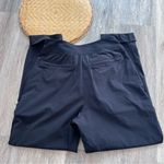 Athleta  cardiff pant waist‎ tie light weight in black womens size 10 Photo 7