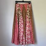Vtg 60’s Bill Atkinson Elegant Pink and Brown Boho Patterned Skirt Sz 10 ♟️ Photo 4